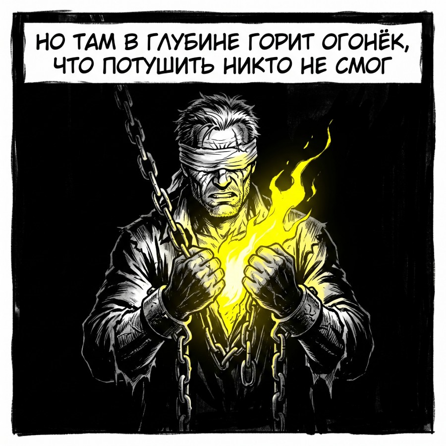 Огонёк в глубине